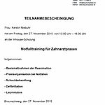 Notfalltraining: Niebuhr (2015-11-27)